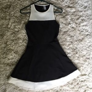 Black/White dress